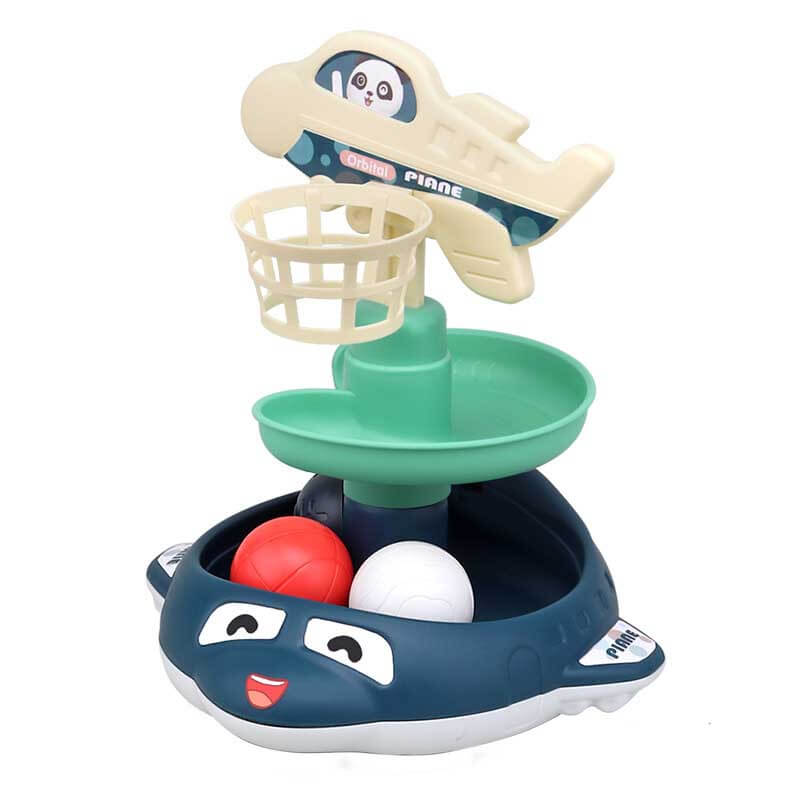 Fidtoy Ball Drop Toy for Toddlers 1–6 Years Toss Game Track Learning Toy with Sound Light Educational Indoor Play