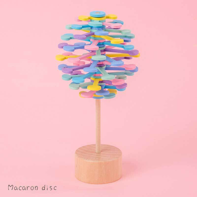 Fidtoy Fibonacci Spiral Toy Kinetic Visual Stress Relief Toy