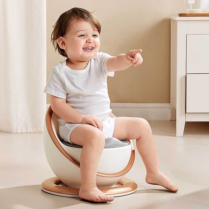 Fidtoy Toddler Potty Training Toilet Seat for Kids Comfortable Baby Potty Chair Portable Training Toilet for 1 2 3 Year Old Home Use