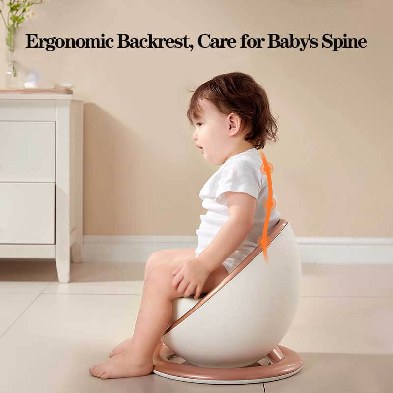 Fidtoy Toddler Potty Training Toilet Seat for Kids Comfortable Baby Potty Chair Portable Training Toilet for 1 2 3 Year Old Home Use