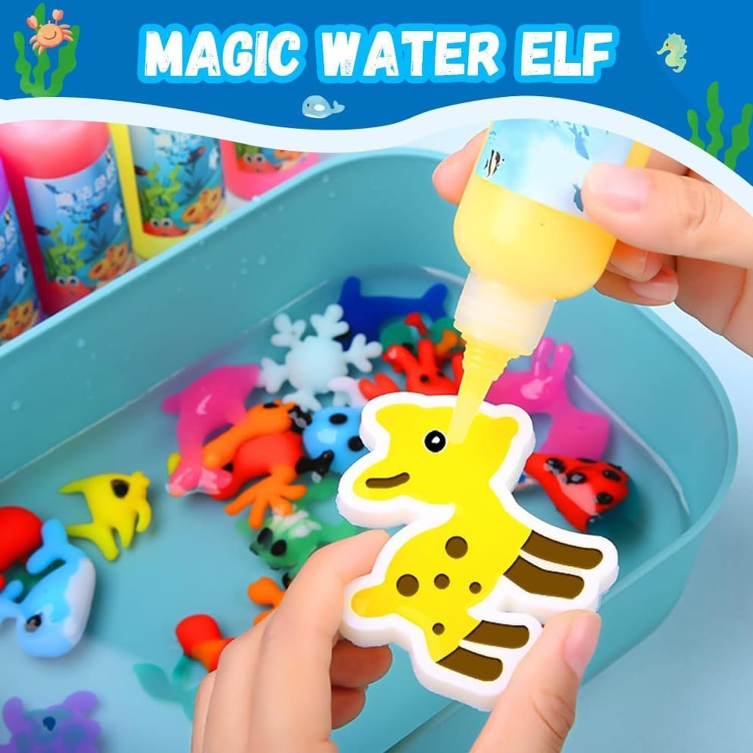 Paysage aquatique magique - Kit de moulage en gel d'eau DIY ELF - 693