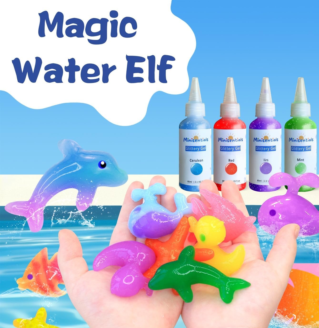 Paysage aquatique magique - Kit de moulage en gel d'eau DIY ELF - 693