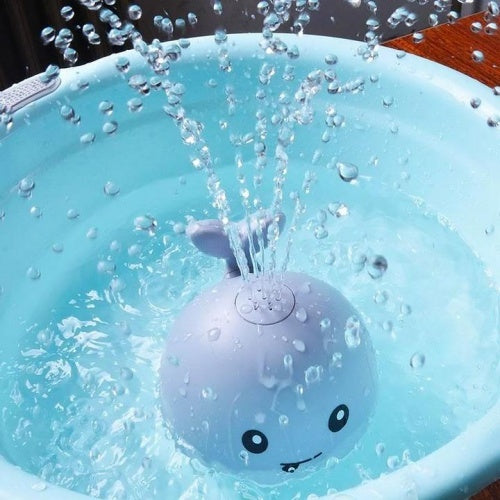 Fidtoy Baleine Jouet de bain Arroseur avec lumières pour bébés