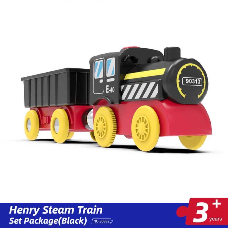 Fidtoy City Vehicle Set - Magnetic Train Set - Magnetic City Vehicle Set