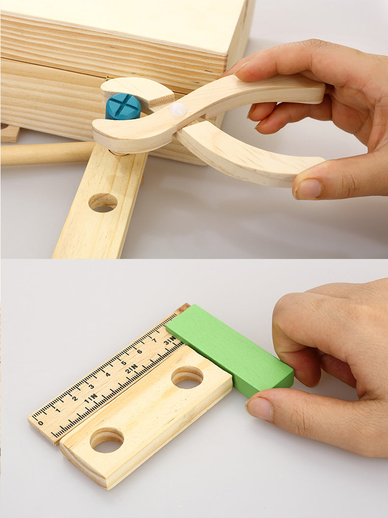 Wooden Tool Box Play Set