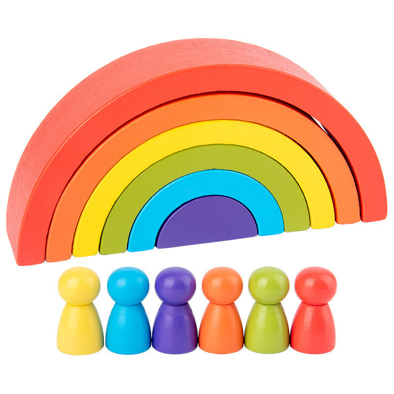 Colorful Arched Building Blocks