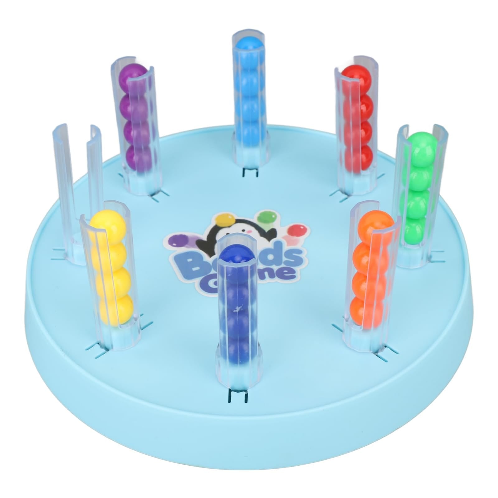 Fidtoy Beads Tube Ball Mind Pattern Game for Kids – Color Matching Bead Sorting Puzzle Toy for Logic Thinking, Fine Motor Skills & Two Player Educational Play