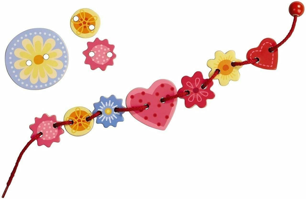 Juego de enhebrar mariposa Haba