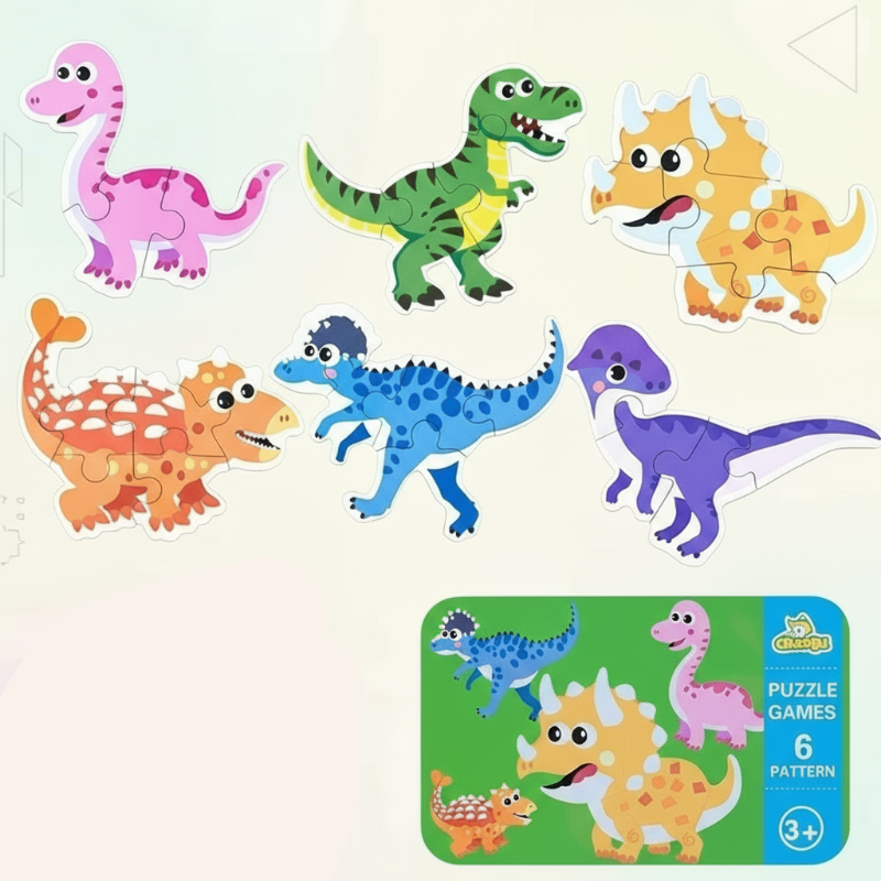 BrainBox – Leren & Spelen – 3D Houten Puzzel