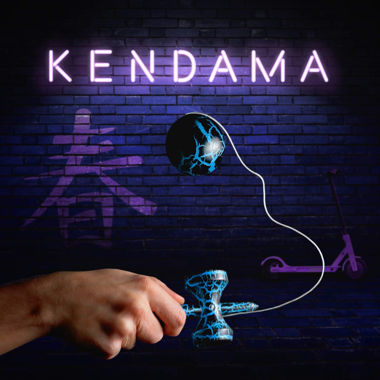 Fidtoy Kendama fissures jouet en bois pour enfants