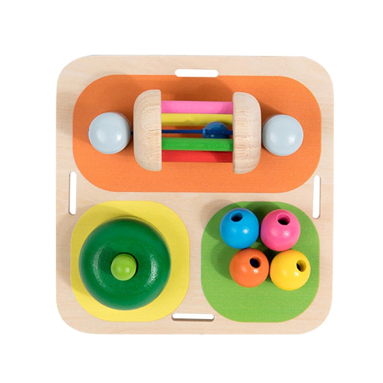 Juguetes sensoriales de tabla de actividades, entrenamiento de coordinación para bebés, regalos de viaje para niños