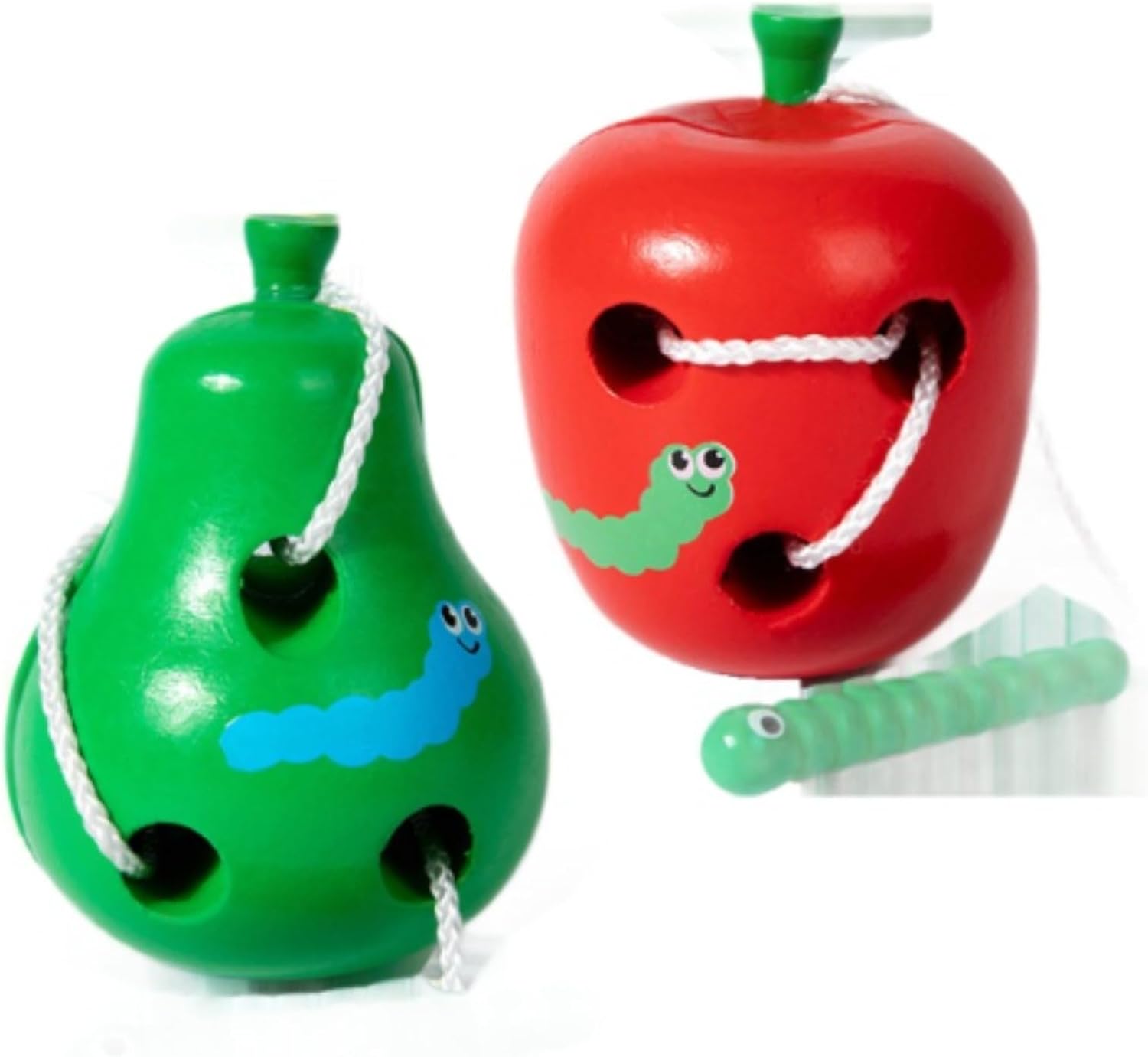 Jouets éducatifs en bois, Jouet à lacer, Jouet à lacer, Entraînement du bout des doigts, Capacité de coordination, Jouets en bois, 3 ans, Enfants, Fromage, Cadeau, Cadeau de naissance