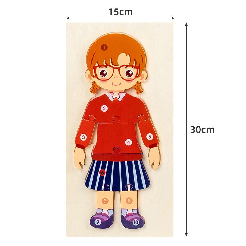 3D Puzzle Model | Educational Toys | Fun & Learning