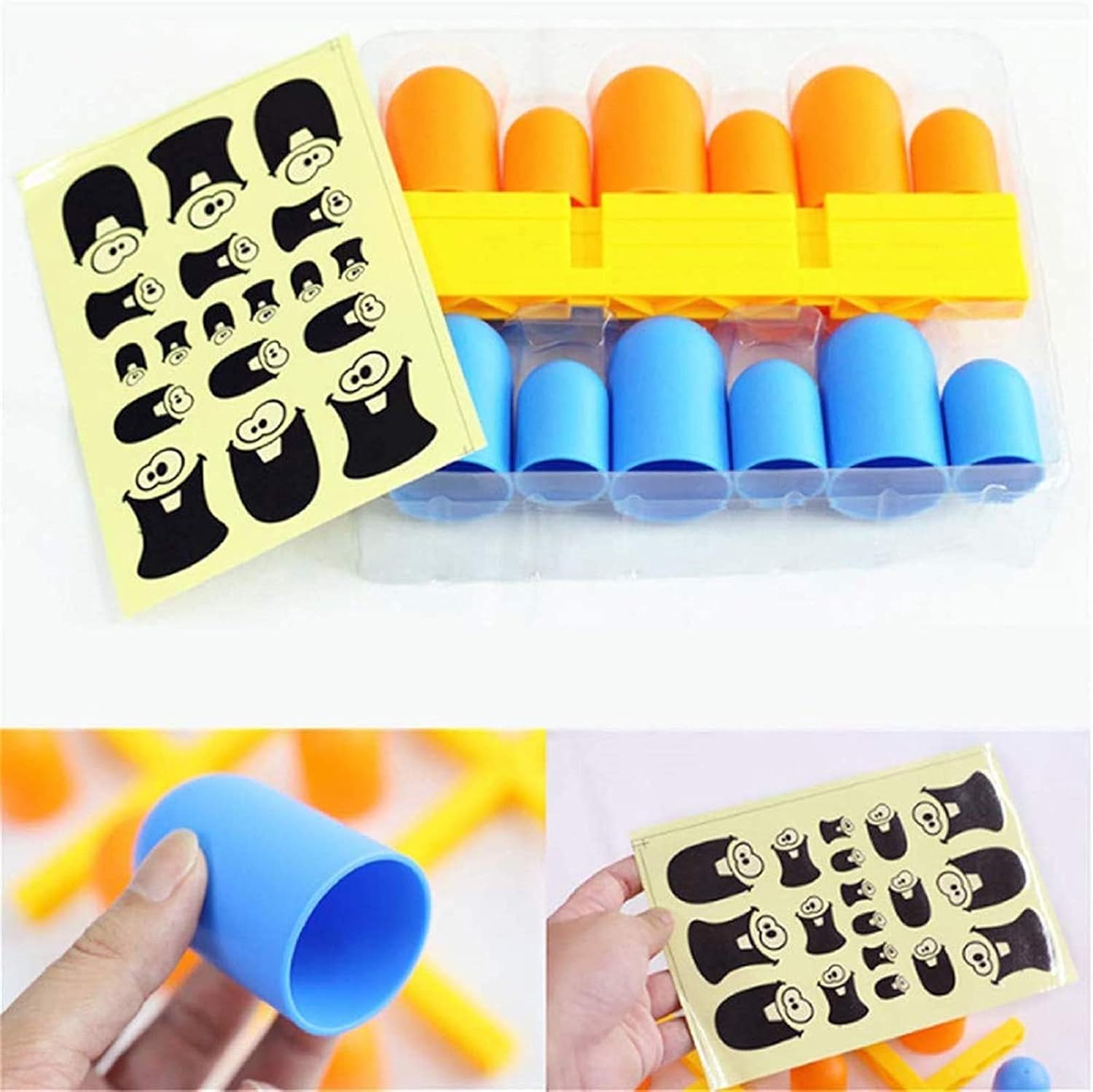 Fidtoy Gobble Family Battle Game – Jeu de stratégie amusant pour enfants et adultes