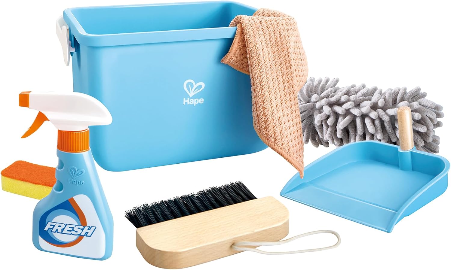 Fidtoy Kids Cleaning Toy Set Pretend Play Household Kit