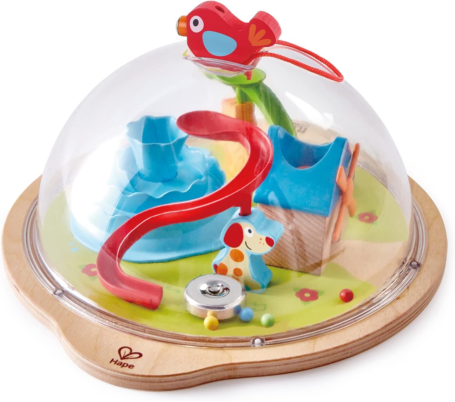 Fidtoy Juguete de Cúpula de Aventura con Laberinto Magnético 3D para Niños Pequeños de 2 Años en Adelante