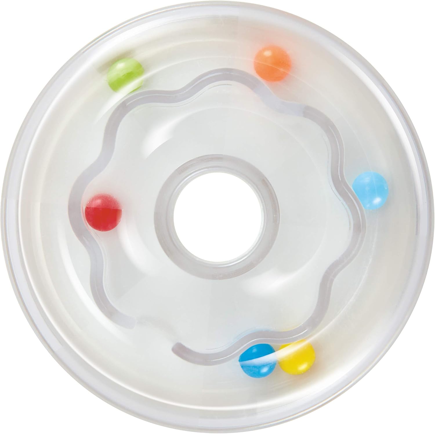 Juguete apilable de ranas de madera Fidtoy con base tambaleante, juguete de aprendizaje