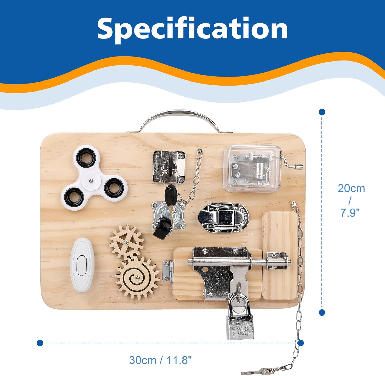 Juegos de mesa Montessori Fidtoy STEM para niños