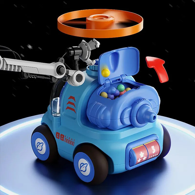 Cartoon Car™ - Rotorpret voor Avontuurlijke Geesten - Speelgoedauto