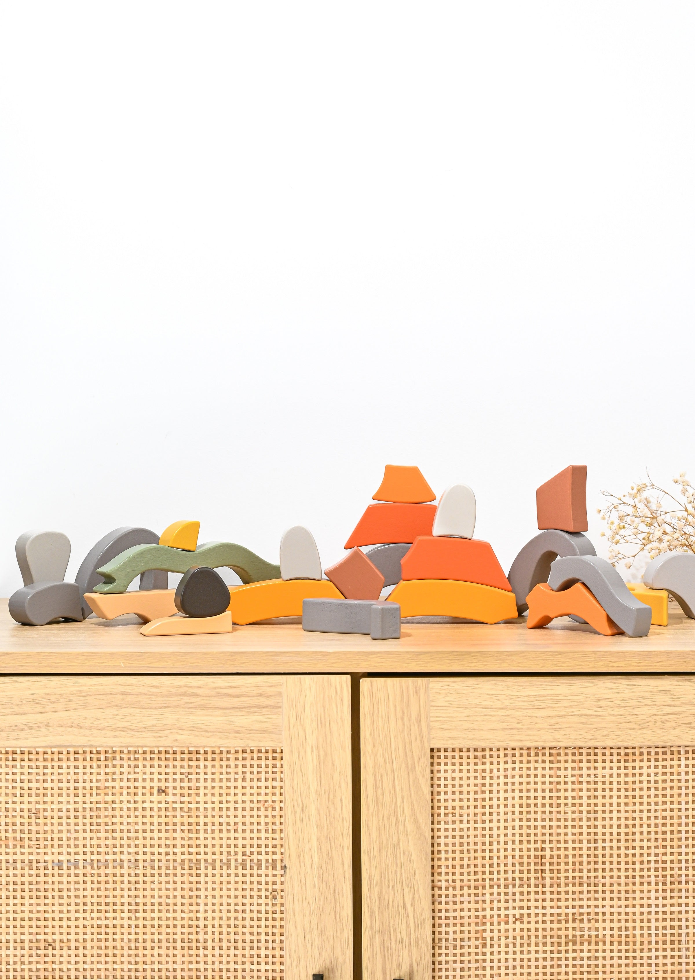 Kirra le koala : Puzzle abstrait de blocs de construction / Décoration d'intérieur