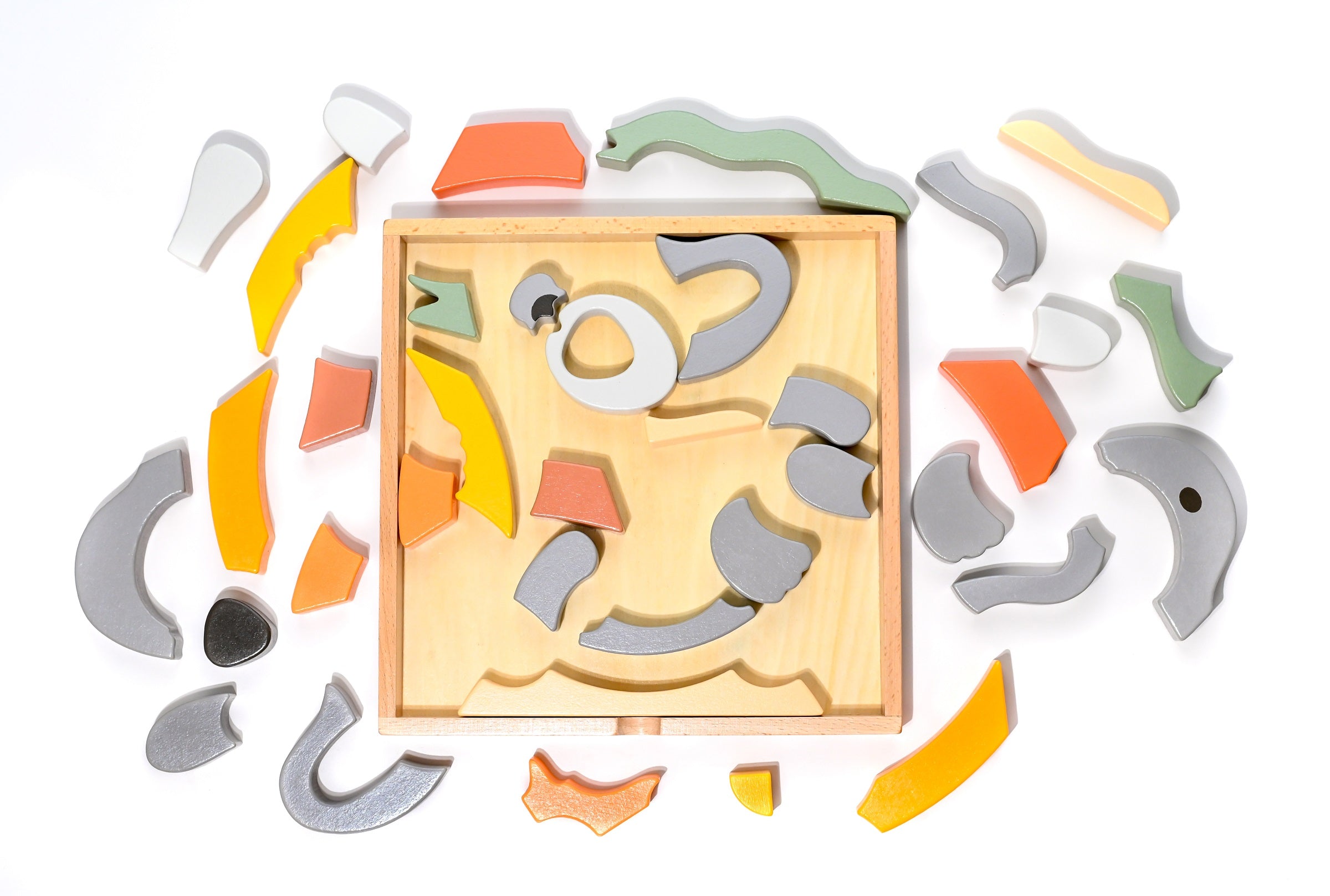 Kirra le koala : Puzzle abstrait de blocs de construction / Décoration d'intérieur