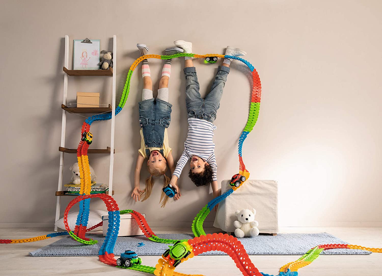 Car Adventure™ | Ontwikkel de creativiteit - Flexibele racebaan