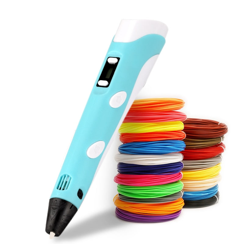 Fidtoy Stylo d'impression 3D pour enfants | Outil créatif de dessin STEM et d'art DIY
