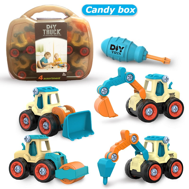 Truck Excavator Bulldozer Screw Tool Car