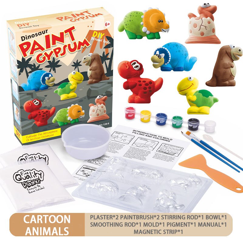 Peinture Bricolage pour Enfants en Plâtre