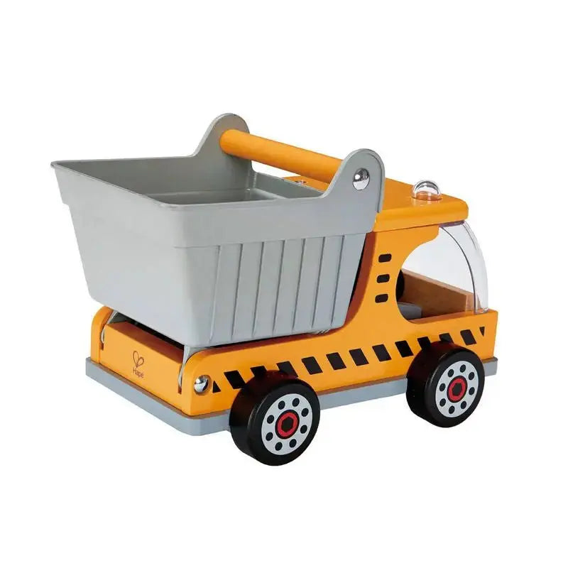 Fidtoy Wooden Dump Truck Toy Kids Construction Vehicle Playset