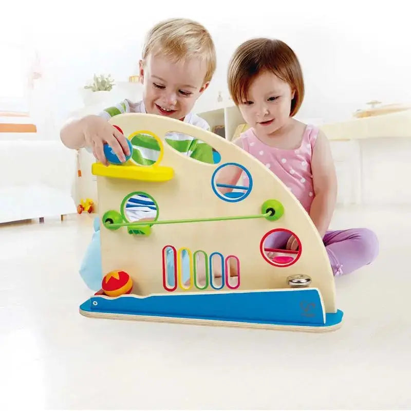 Fidtoy Pista de Bolas de Madera para Niños Pequeños de 12 meses en adelante