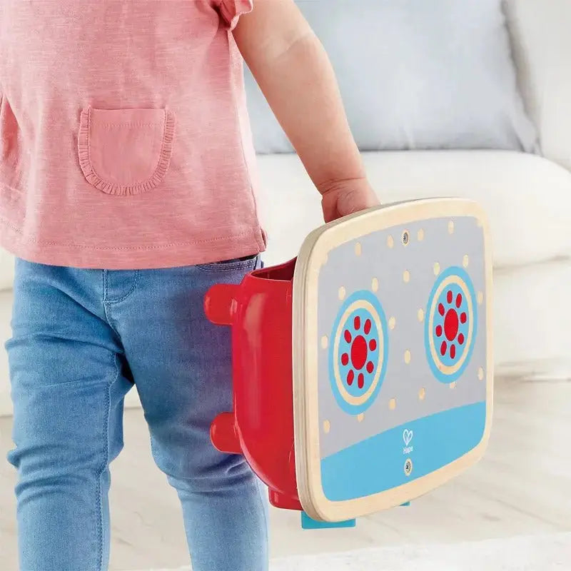Juego de cocina de madera Fidtoy para niños pequeños de 18 meses en adelante