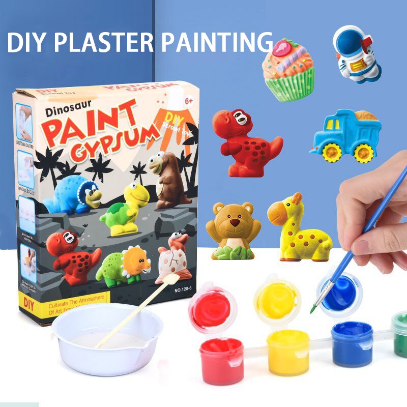 Peinture Bricolage pour Enfants en Plâtre