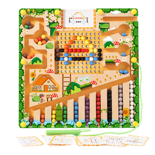 Pizarra magnética del bosque - Habilidades de conteo y motricidad fina