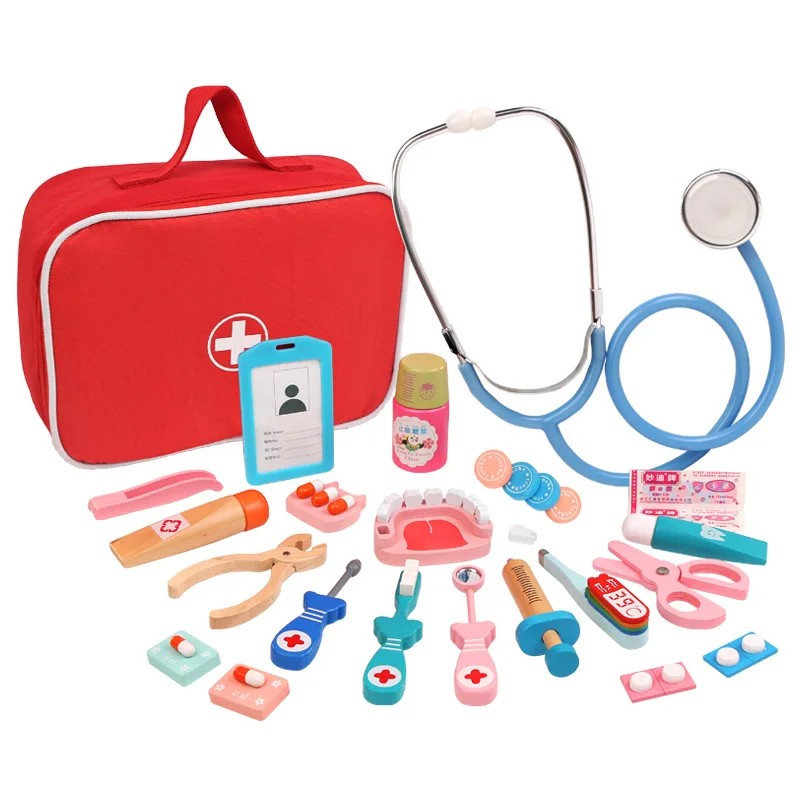 Fidtoy Kids Doctor Kit Pretend Play Medical Toy Set for Toddlers