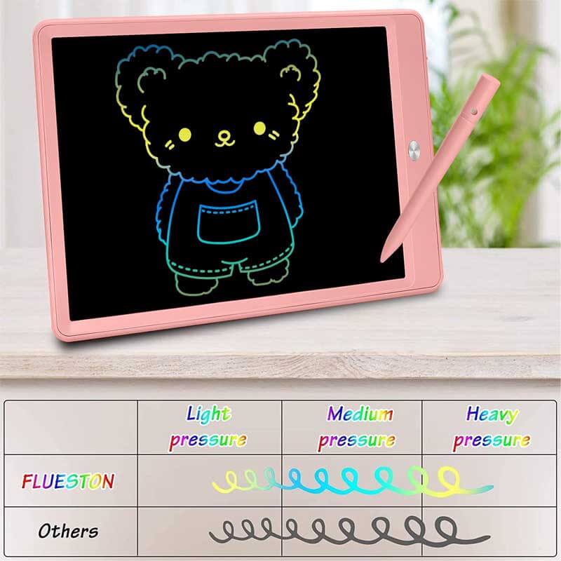 Fidtoy 15-Inch Colorful LCD Drawing Tablet – Magnetic Doodle Board for Kids 3–8