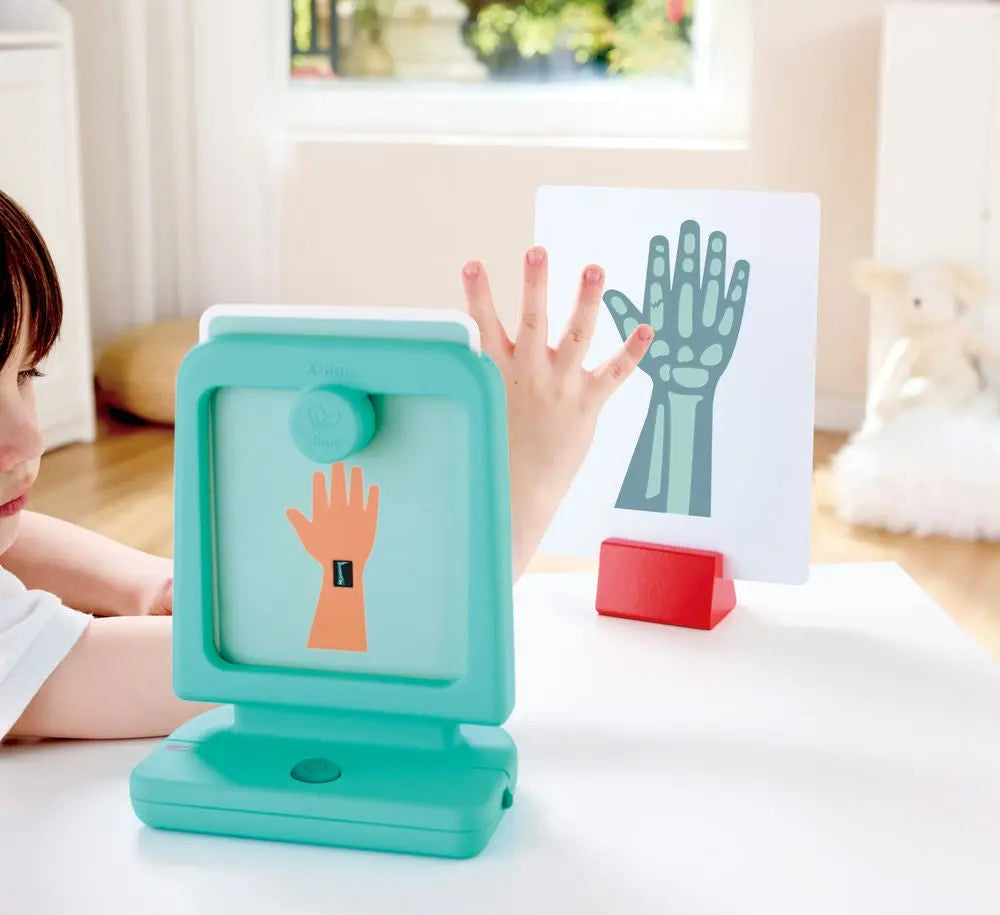 Juego de doctor Fidtoy para niños, kit médico de juguete para juegos de rol