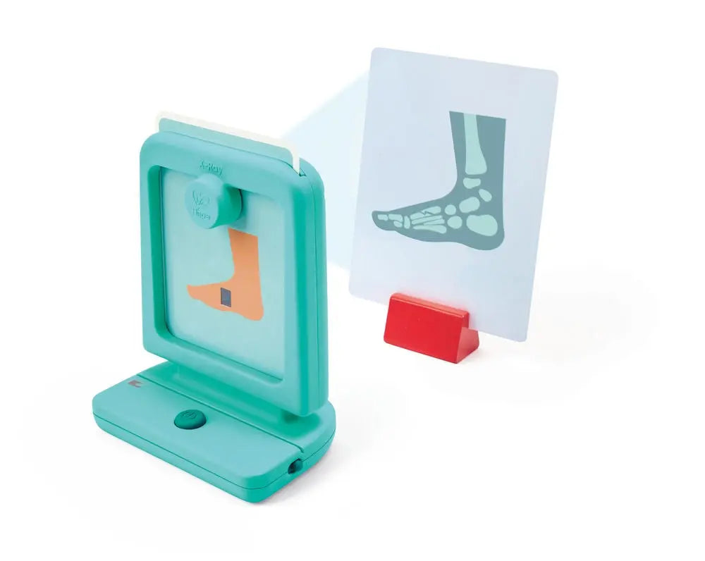 Juego de doctor Fidtoy para niños, kit médico de juguete para juegos de rol