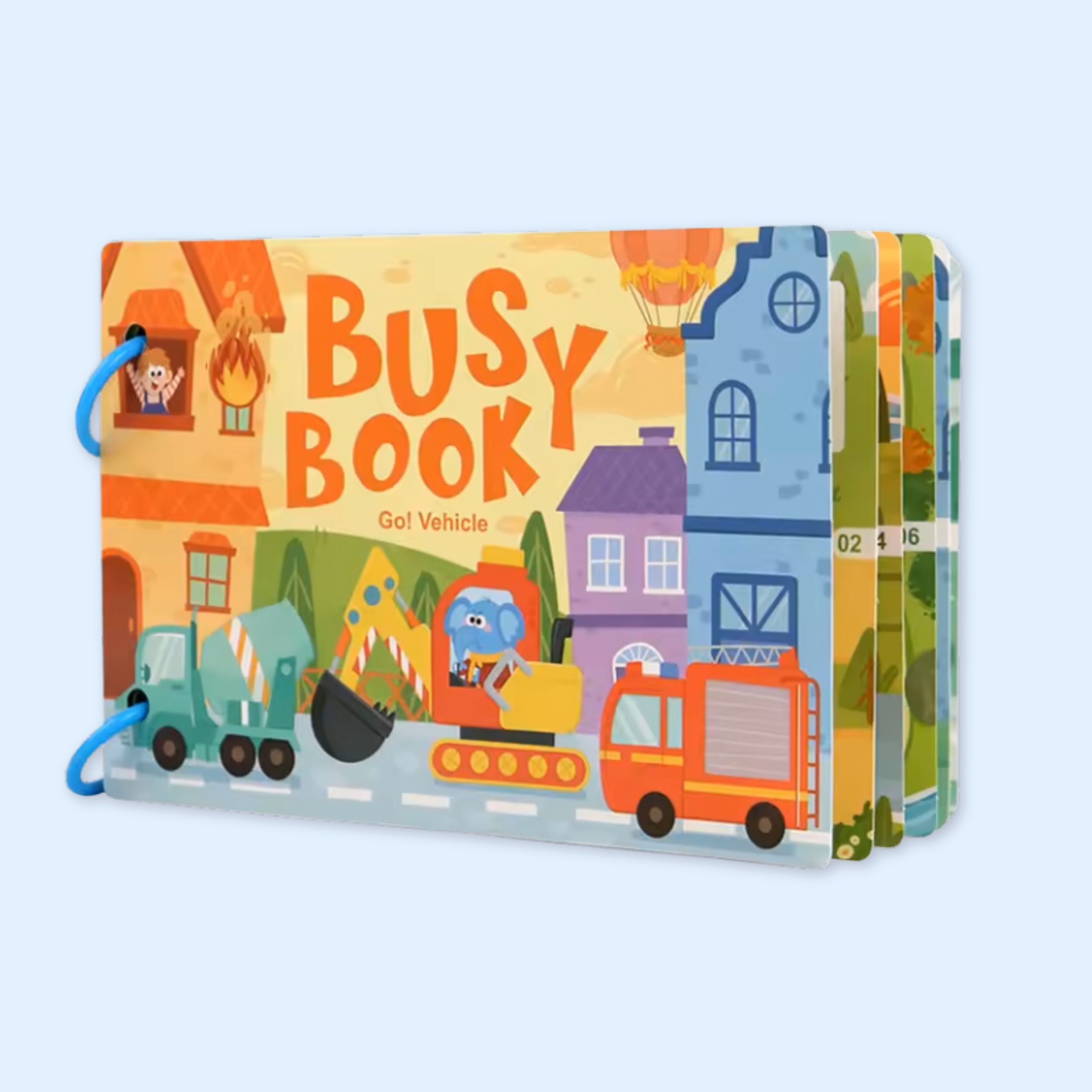 Livre d'activités Montessori Fidtoy pour tout-petits Apprentissage interactif Alphabet