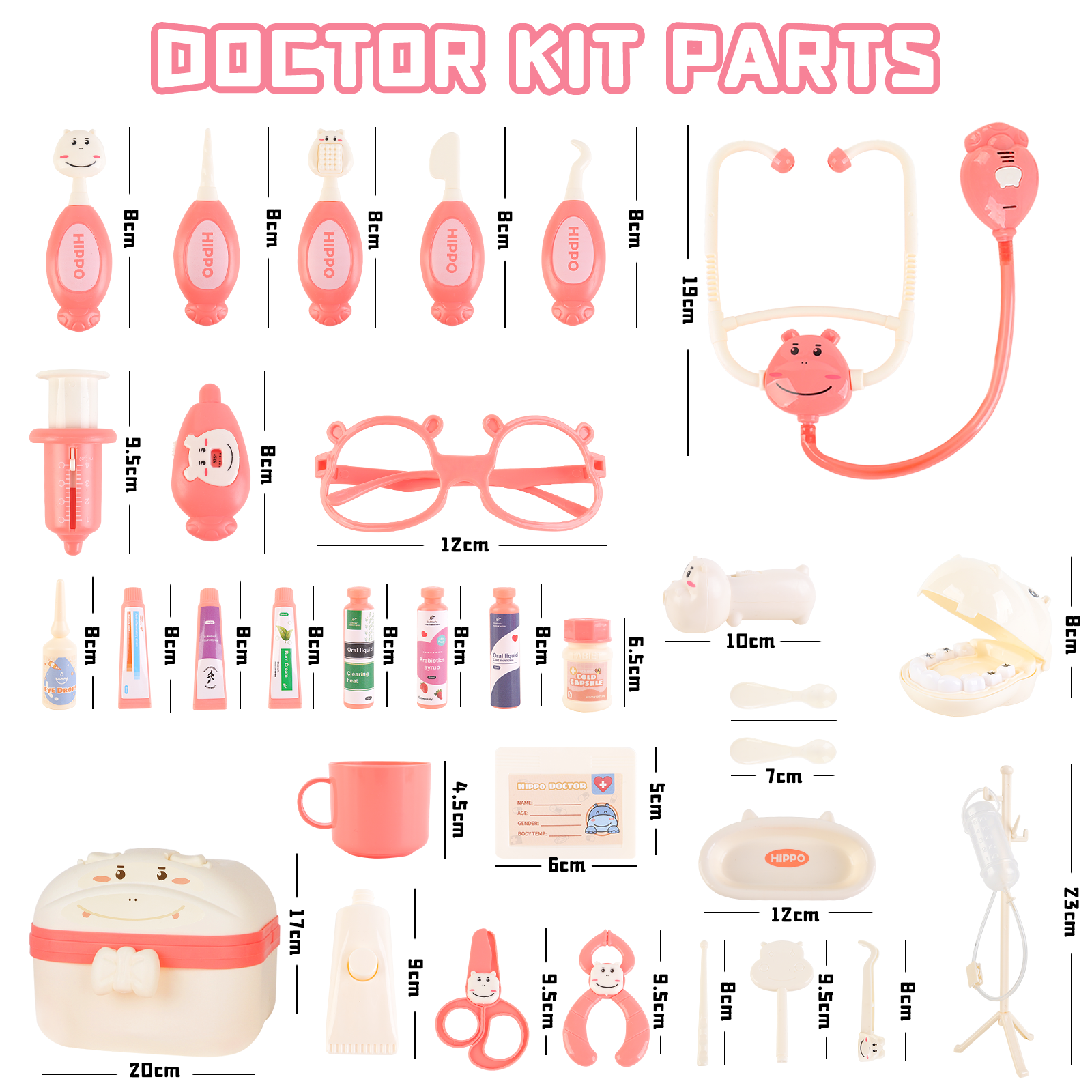 Kit de docteur interactif pour enfants avec lumières et sons : Mallette de jouets médicaux éducatifs avec costumes pour garçons et filles de 3 à 8 ans – Cadeau idéal pour apprendre et jouer