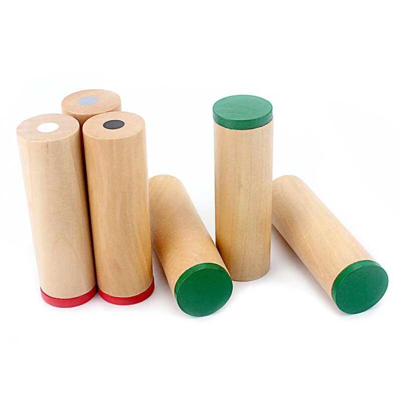 Fidtoy Boîtes sonores Jouet d'écoute sensoriel Montessori pour enfants