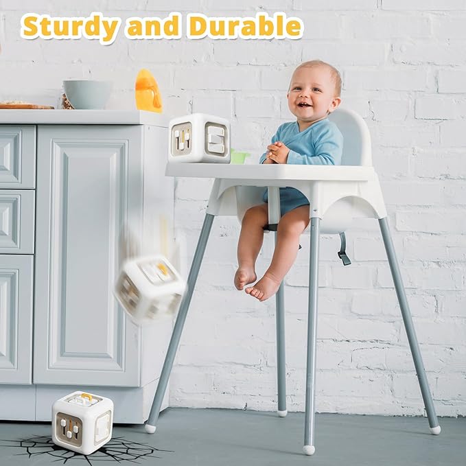 Fidtoy Montessori Busy Cube for Babies and Toddlers