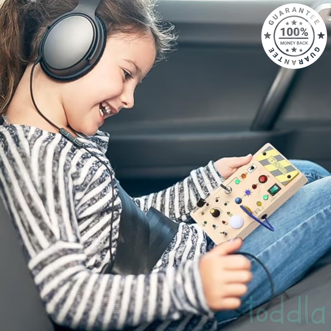 Fidtoy Montessori Switch Board for Toddlers