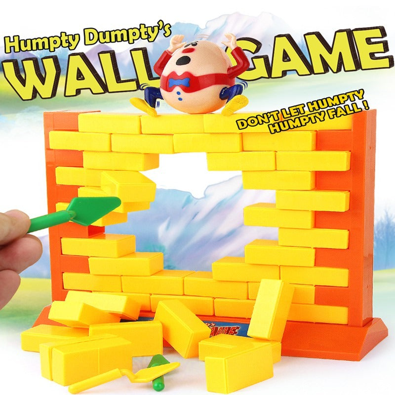 Fidtoy Humpty Dumpty Wall Game for Kids Family Brick Removing Balance Challenge Toy Age 4+