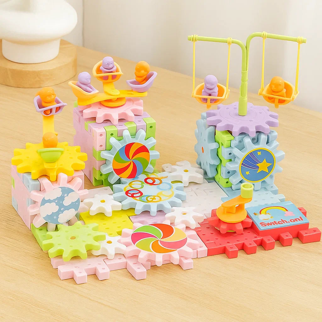 GearTrack – Électrique et Éducatif – Jeu de construction en blocs