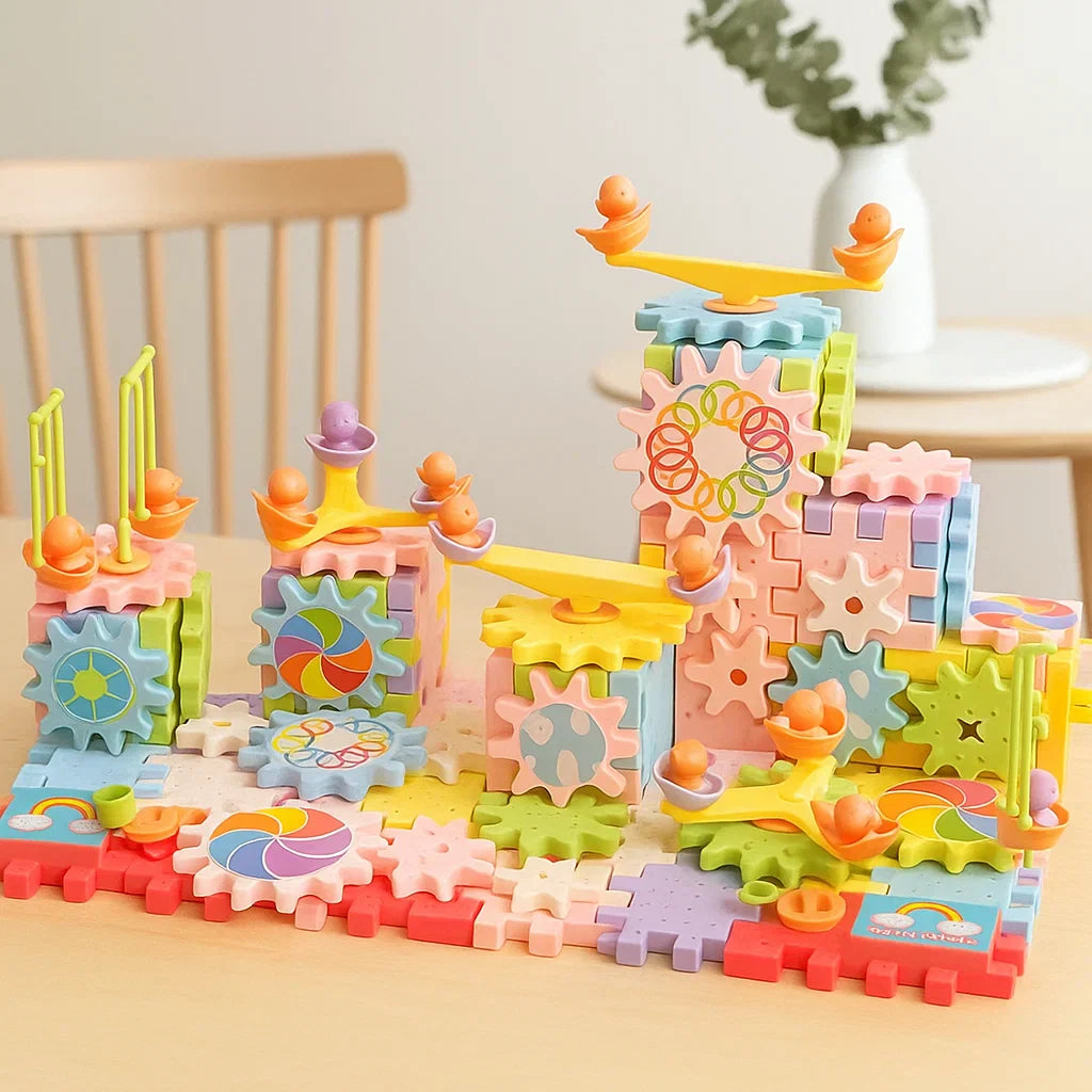 GearTrack – Électrique et Éducatif – Jeu de construction en blocs