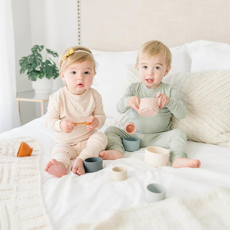 Gobelets empilables Montessori pour bébé