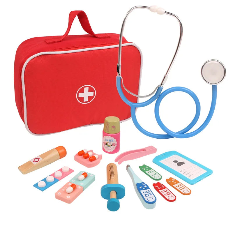 Fidtoy Kids Doctor Kit Pretend Play Medical Toy Set for Toddlers