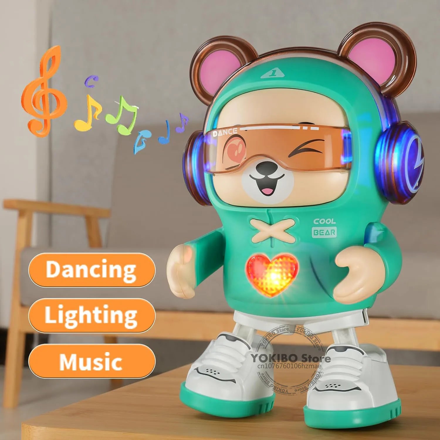 Dancing Dog Robot™ - Développe la motricité - Poupée Jouet Dansante