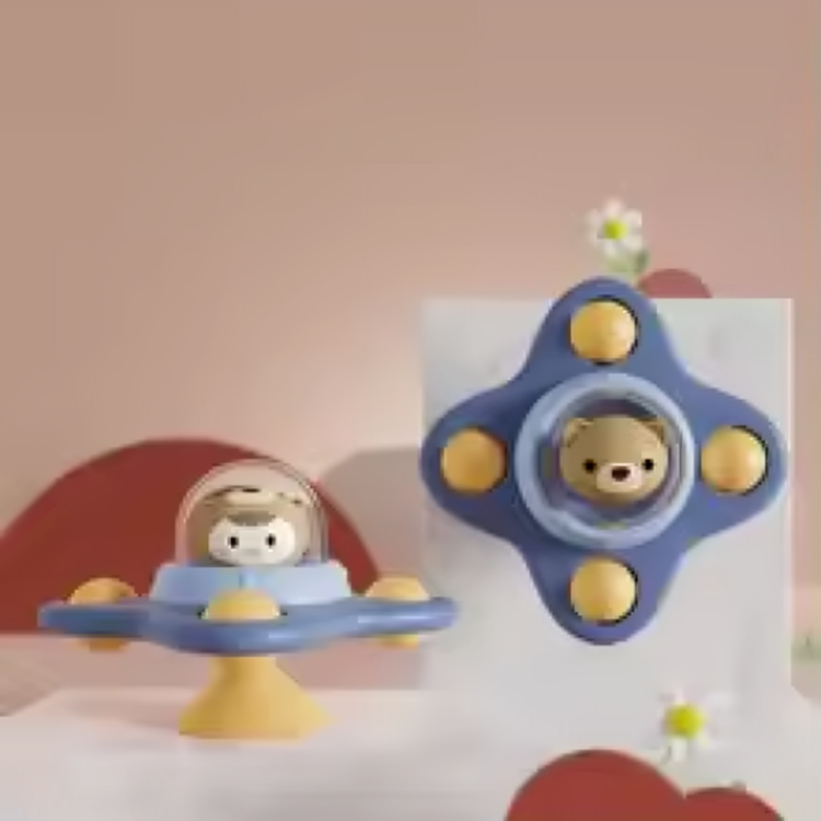 Bath Spinner Toys™ - Leerzaam & Leuk - Fidget Babybad Speeltjes